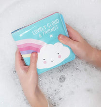 Load image into Gallery viewer, A Little Lovely Company Bath Book - Cloud and Friends