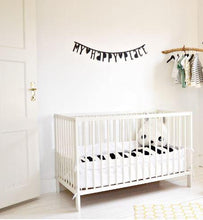 Load image into Gallery viewer, A Little Lovely Company Letter Banner - Black