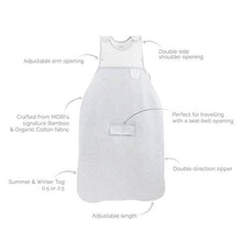 Load image into Gallery viewer, Baby Mori Clever Sleeping Bag - Blush Stripe