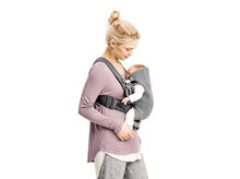 Load image into Gallery viewer, BabyBjorn Baby Carrier Mini - Black Cotton