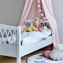 Load image into Gallery viewer, Cam Cam Copenhagen Harlequin Junior Bed 90 x 160cm - Light Sand
