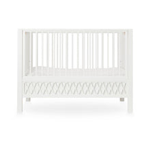 Load image into Gallery viewer, Cam Cam Harlequin Nursery Furniture White Bundle (2 piece set)
