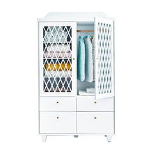 Load image into Gallery viewer, Cam Cam Harlequin Nursery Furniture White Bundle (3 piece set)
