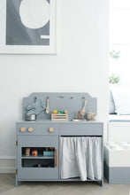 Load image into Gallery viewer, Cam Cam Play Kitchen in Grey
