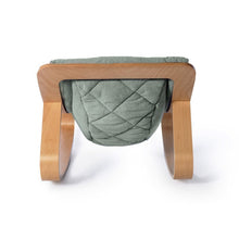 Load image into Gallery viewer, Charlie Crane Levo Baby Rocker in Beech and Aruba blue
