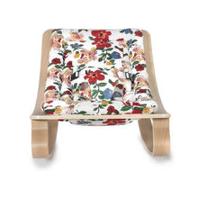 Load image into Gallery viewer, Charlie Crane Levo Baby Rocker in Beech Hibiscus - Limited Edition
