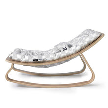 Load image into Gallery viewer, Charlie Crane Levo Baby Rocker in Beech with Clouds
